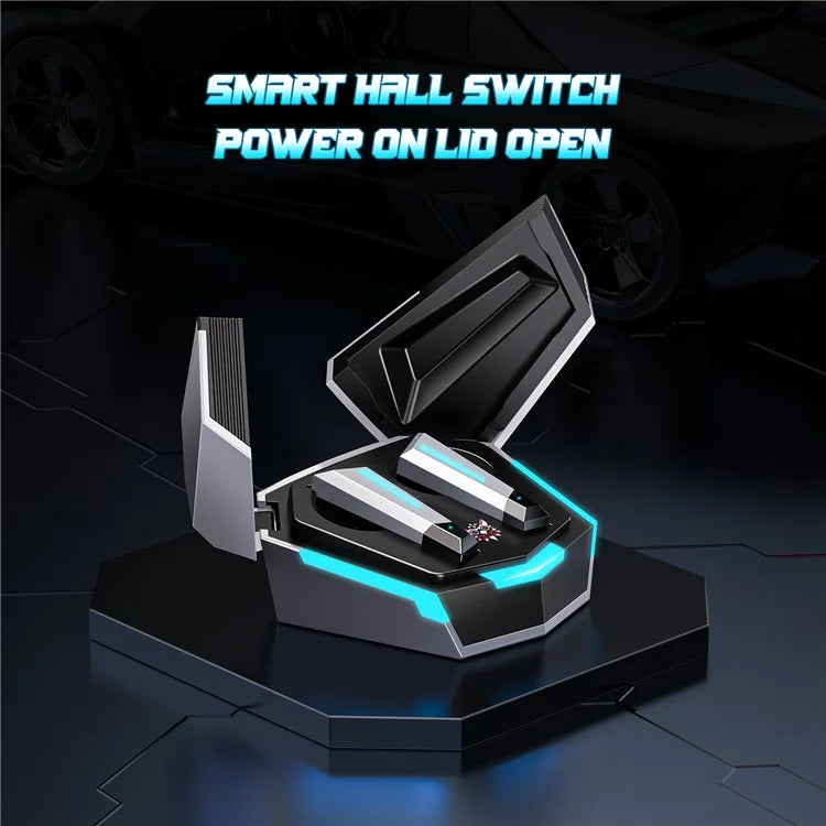 ONIKUMA T32 TWS Earphones Bluetooth 5.1 Gaming Earbuds High Sensitivity Wireless Headphones with Digital Display Charging Case