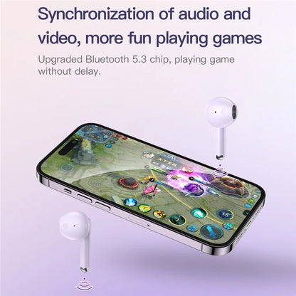 TOTU BE-12-TWS Bluetooth Headset Low Delay Headphone Wireless Waterproof Earphone with Charging Bin