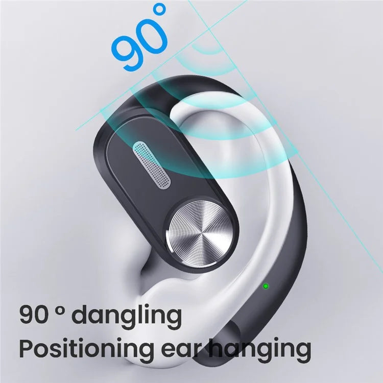 TOTU BE-1-OWS Earhook Hanging Headset Bluetooth Wireless Headphone Earphone with Charging Bin