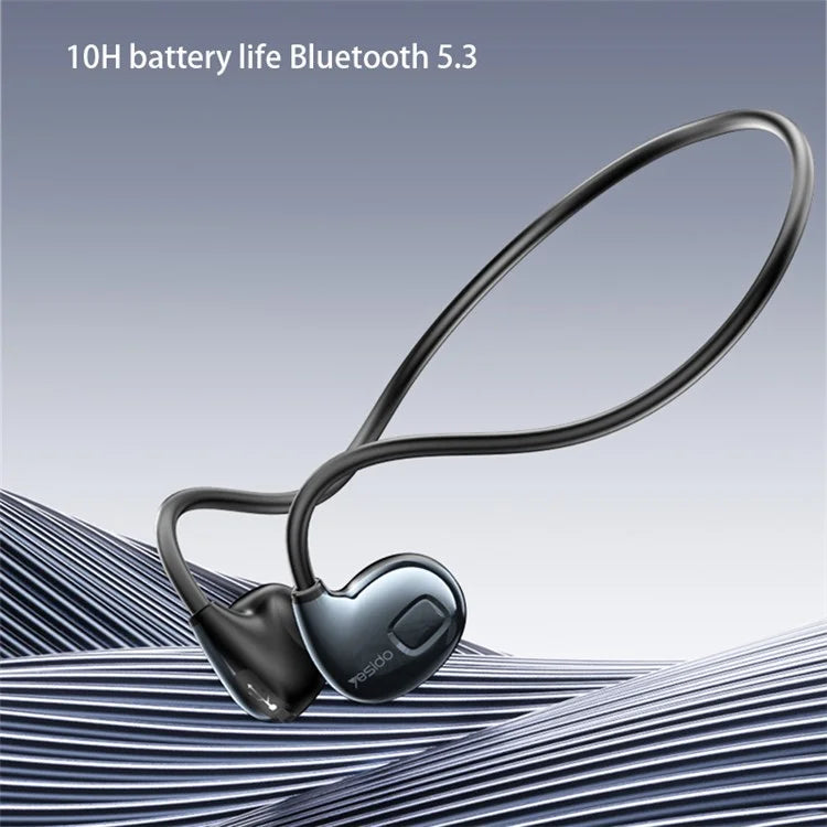 YESIDO YSP11 Bone Conduction Bluetooth 5.3 Headphone Wireless Neckband Music Calling Headset