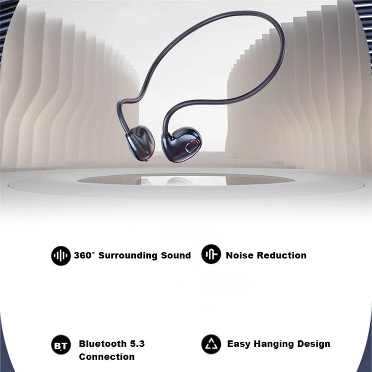 YESIDO YSP11 Bone Conduction Bluetooth 5.3 Headphone Wireless Neckband Music Calling Headset
