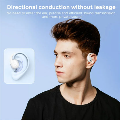 AHASTYLE WG134 Silicone Ear Loop Headphone Open Ear Wireless Bluetooth Earphones