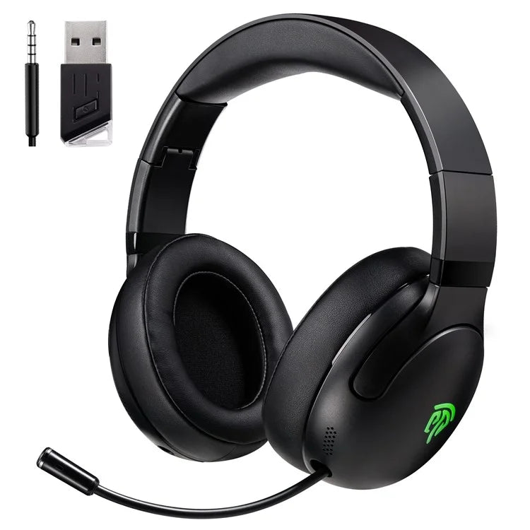 EASYSMX C08W Wireless Gaming Headset with Microphone Folding Bluetooth Gaming Headset