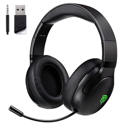EASYSMX C08W Wireless Gaming Headset with Microphone Folding Bluetooth Gaming Headset