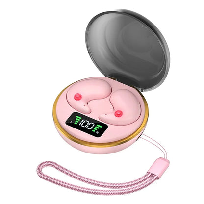 BY-8 Invisible Sleep Earbuds Wireless Bluetooth 5.3 Noise Canceling Headphones for Side Sleepers