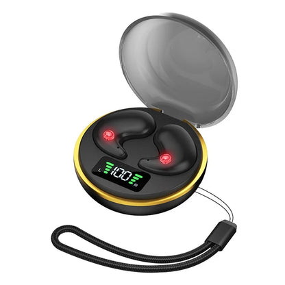 BY-8 Invisible Sleep Earbuds Wireless Bluetooth 5.3 Noise Canceling Headphones for Side Sleepers