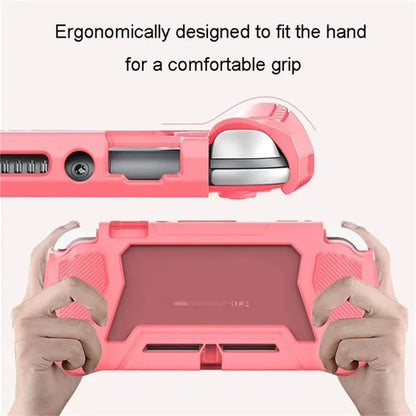 For Nintendo Switch Lite Game Controller Protector PC + TPU Protective Sleeve Handle Grip