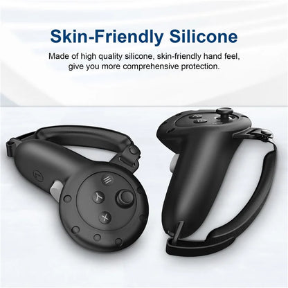 WOLMTT 1 Pair for Meta Quest 3 Touch Controller Anti-drop Protective Cover Silicone Sleeve