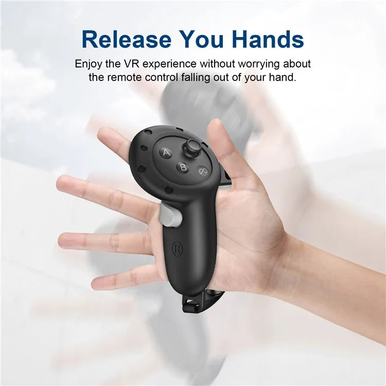 WOLMTT 1 Pair for Meta Quest 3 Touch Controller Anti-drop Protective Cover Silicone Sleeve