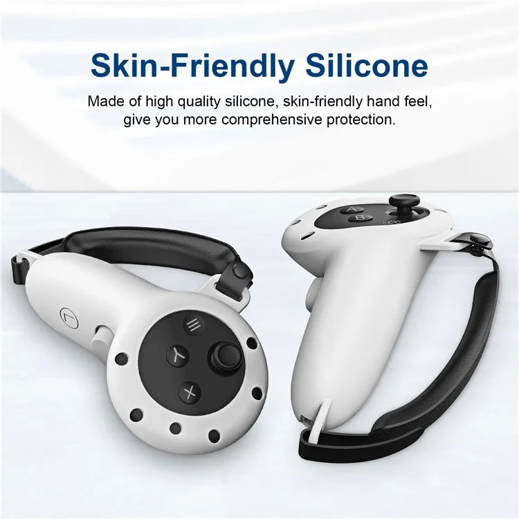 WOLMTT 1 Pair for Meta Quest 3 Touch Controller Anti-drop Protective Cover Silicone Sleeve