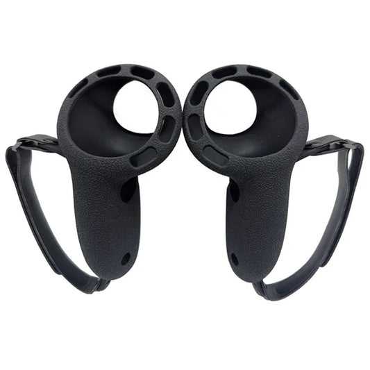 1 Pair for Meta Quest 3 Touch Controller Cover Silicone Protective Case with Hand Strap