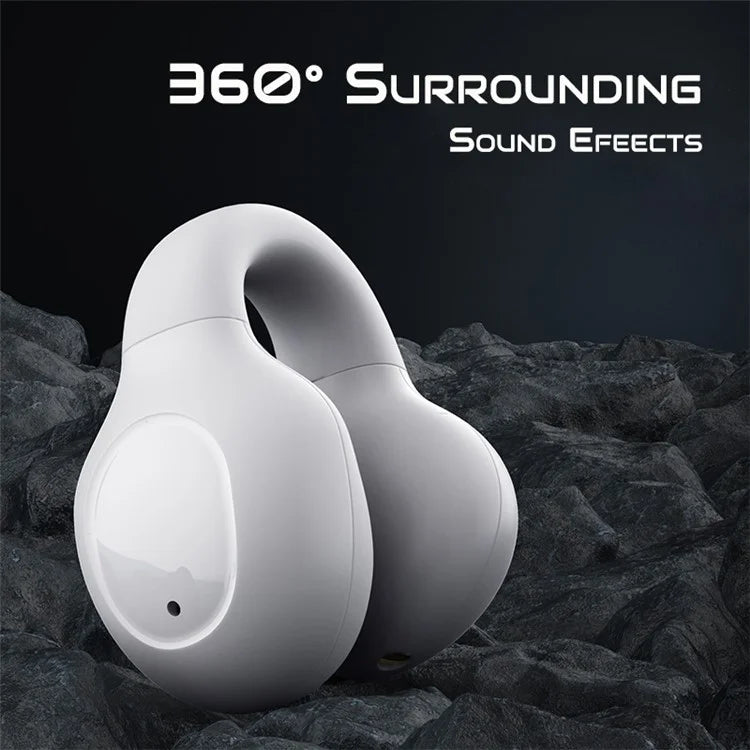 G91 Bluetooth 5.3 Air Conduction Wireless Headphones Noise Reduction Ear Clip TWS Earphones