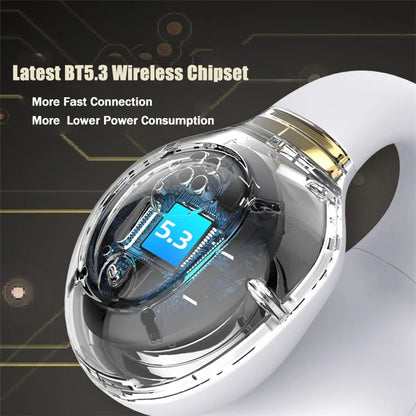 G91 Bluetooth 5.3 Air Conduction Wireless Headphones Noise Reduction Ear Clip TWS Earphones