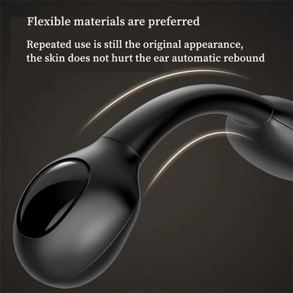 G91 Bluetooth 5.3 Air Conduction Wireless Headphones Noise Reduction Ear Clip TWS Earphones