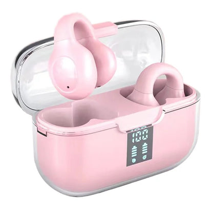 G91 Bluetooth 5.3 Air Conduction Wireless Headphones Noise Reduction Ear Clip TWS Earphones