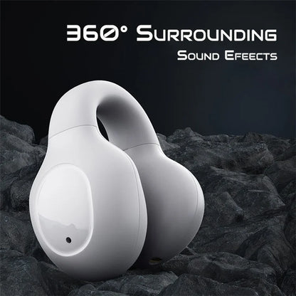 G91 Bluetooth 5.3 Air Conduction Wireless Headphones Noise Reduction Ear Clip TWS Earphones