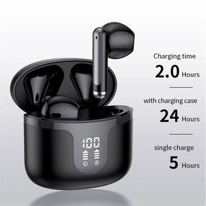S47 TWS Earphones Bluetooth 5.3 Wireless Earbuds with Digital Display Charging Case