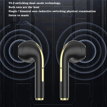 J18 TWS Bluetooth Earphone Waterproof Stereo Music Gaming Wireless Headset