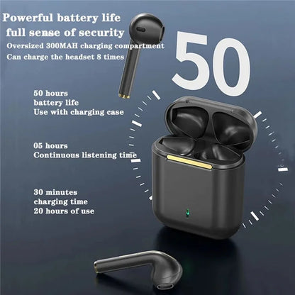 J18 TWS Bluetooth Earphone Waterproof Stereo Music Gaming Wireless Headset