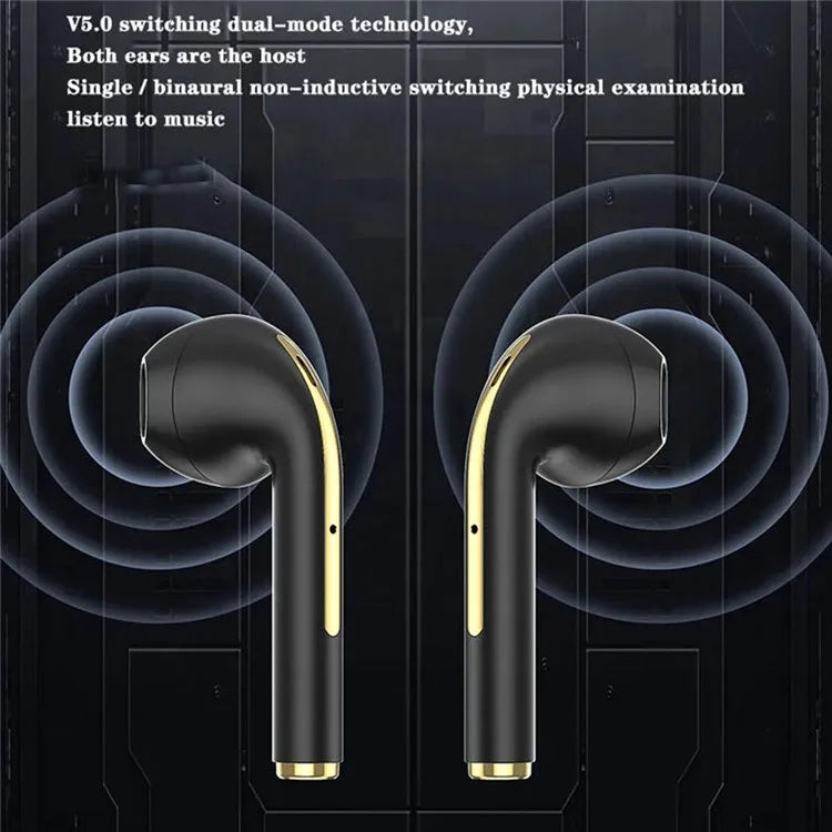 J18 TWS Bluetooth Earphone Waterproof Stereo Music Gaming Wireless Headset