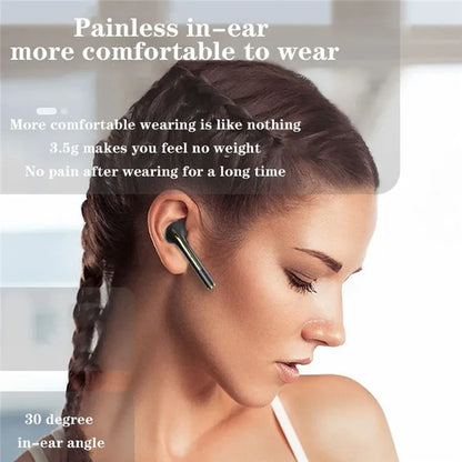 J18 TWS Bluetooth Earphone Waterproof Stereo Music Gaming Wireless Headset