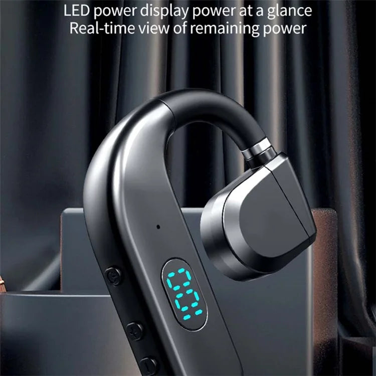 T50 Wireless Bone Conduction Headphone Sport Running Earphone Single-Ear Headset Bluetooth Headset