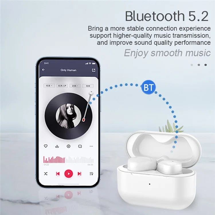 B2 Bluetooth TWS Headset Low Delay In-ear Headphone Wireless Waterproof Earphone with Charging Case