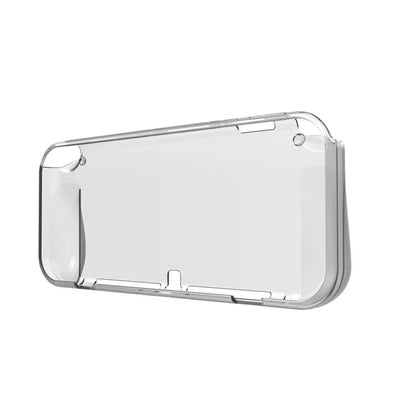 For Nintendo Switch OLED TPU Clear Protective Case Game Console Anti-drop Shell Blue