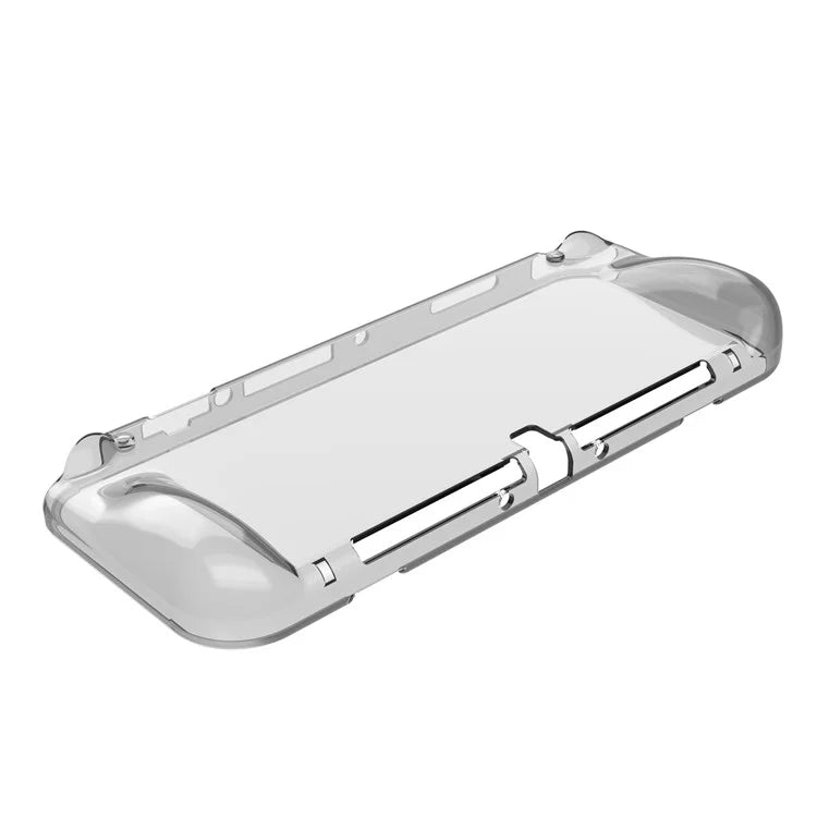 For Nintendo Switch OLED TPU Clear Protective Case Game Console Anti-drop Shell Blue