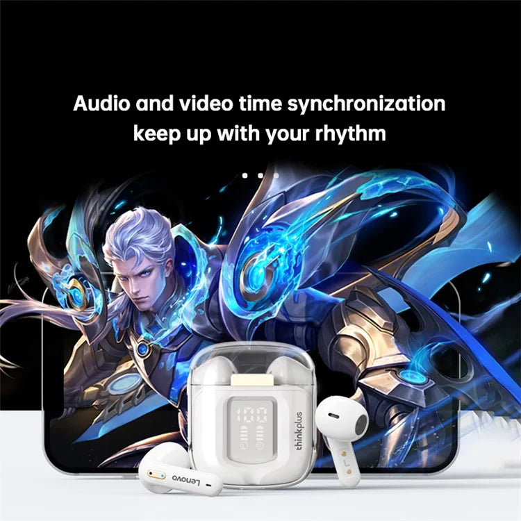 LENOVO Thinkplus LP6 Pro TWS Bluetooth Earphone Stereo Music Gaming Wireless Headset