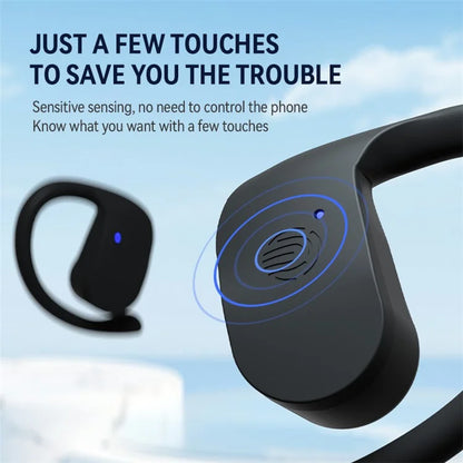 S8 Ear Hook OWS Headphones Touch Control Low Latency Bluetooth 5.3 Gaming Earphones