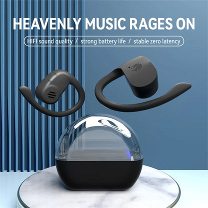 S8 Ear Hook OWS Headphones Touch Control Low Latency Bluetooth 5.3 Gaming Earphones