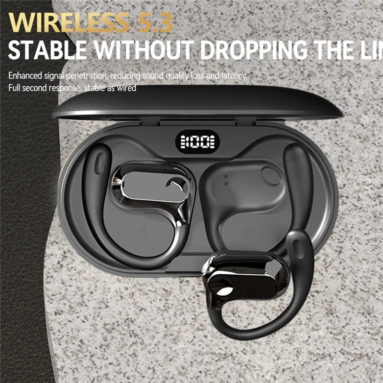 LX03 Wireless Bluetooth Bone Conduction Earphone Stereo Music Earhook Sports Headset