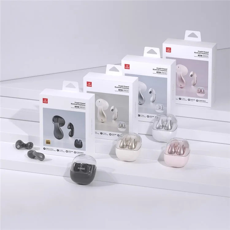 XUNDD X33 Waterdrop Shape TWS Bluetooth Earphone Stereo Music Gaming Wireless Headset