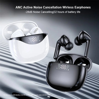 XUNDD X28 TWS Bluetooth Earphone ANC Noise Canceling Music Gaming Wireless Headset