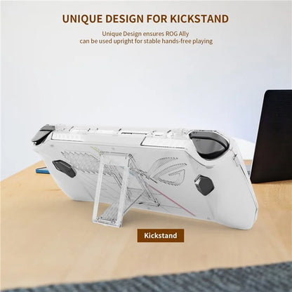 JYS JYS-RA007 For ASUS ROG Ally Clear PC Protective Case Game Console Anti-drop Shell