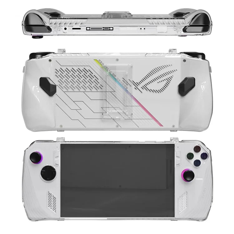 JYS JYS-RA007 For ASUS ROG Ally Clear PC Protective Case Game Console Anti-drop Shell