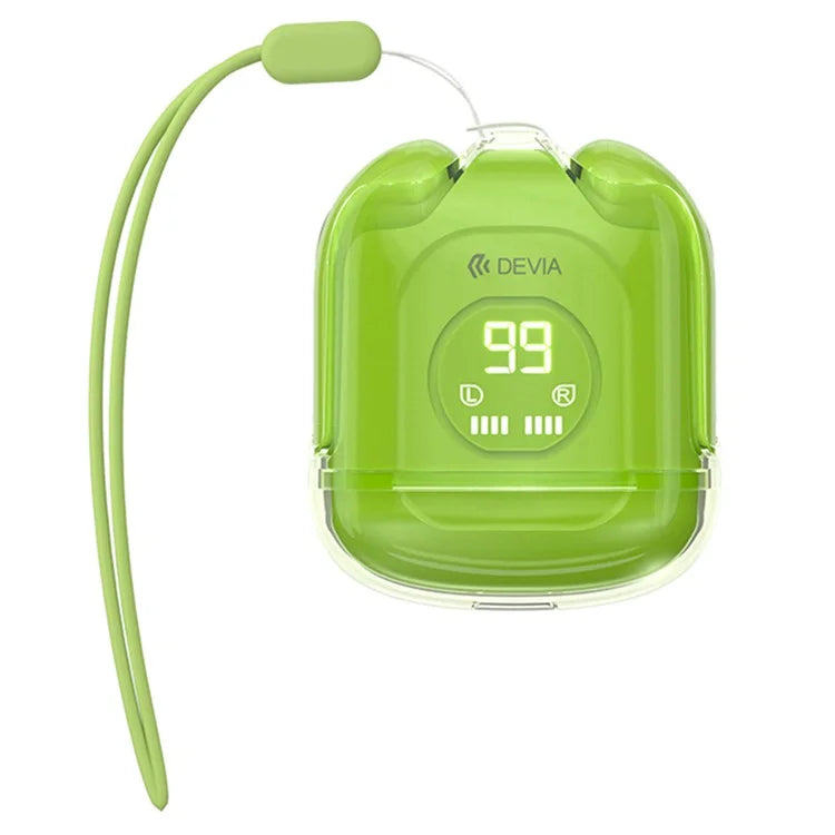 DEIVA Smart Series EM406 TWS-M6 Wireless Earphone ENC Noise Reduction HiFi Sound Clear Bluetooth Earbud