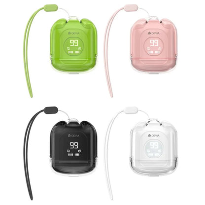 DEIVA Smart Series EM406 TWS-M6 Wireless Earphone ENC Noise Reduction HiFi Sound Clear Bluetooth Earbud