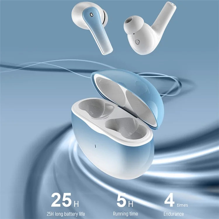 DEIVA Smart Series EM412 TWS-M4 Bluetooth Wireless In-ear Earphone Dual-Microphone Gradient Headphone