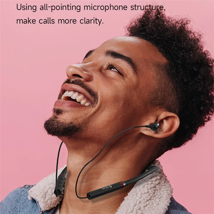 DEVIA Kintone Series Neckband Sport Wireless Earphone Metal Magnetic Bluetooth Headphone