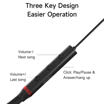 DEVIA Kintone Series Neckband Sport Wireless Earphone Metal Magnetic Bluetooth Headphone