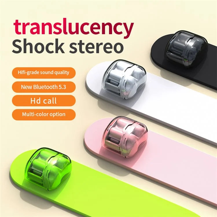 TM40 Gaming Bluetooth Headset Wireless Earphone Headphone with Charging Case