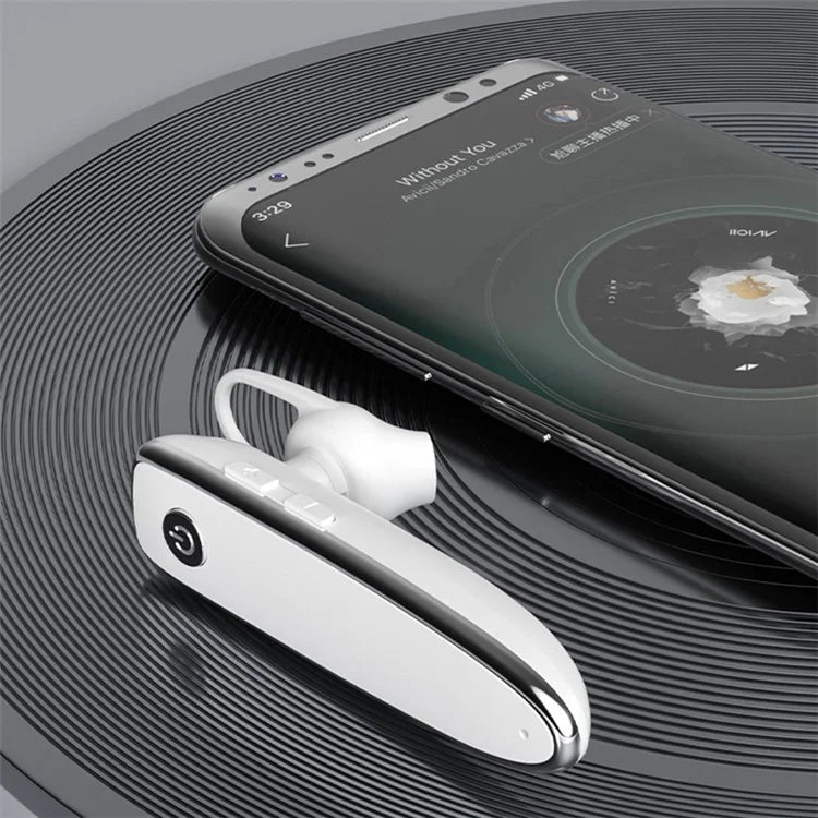 ZUZG EB08S Single Ear Wireless Earphone Rotation Ear-Hook Business Bluetooth Earbud