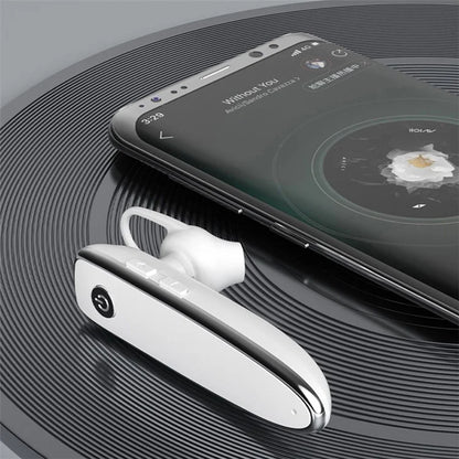 ZUZG EB08S Single Ear Wireless Earphone Rotation Ear-Hook Business Bluetooth Earbud