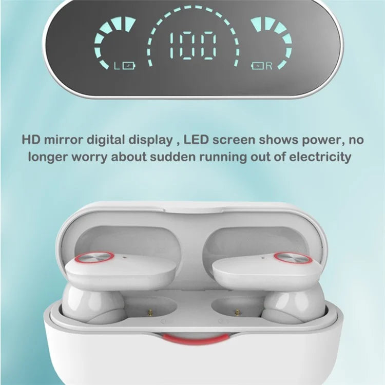 YD06 In-Ear Headset Wireless Bluetooth Earphone Touch Control Headphone