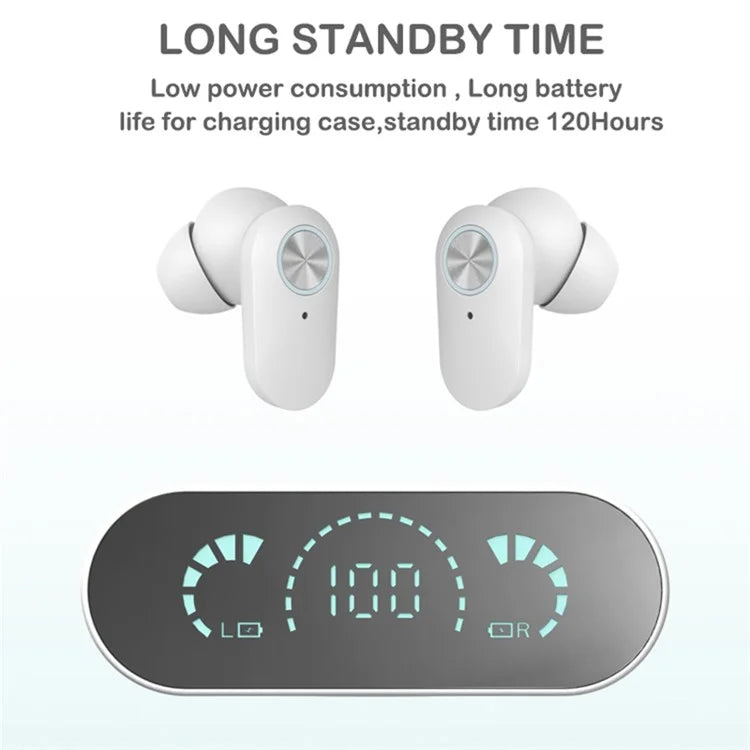 YD06 In-Ear Headset Wireless Bluetooth Earphone Touch Control Headphone