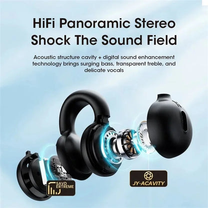 KINYO I20 TWS Bluetooth Earphone Noise Reduction Clip Wireless Headset
