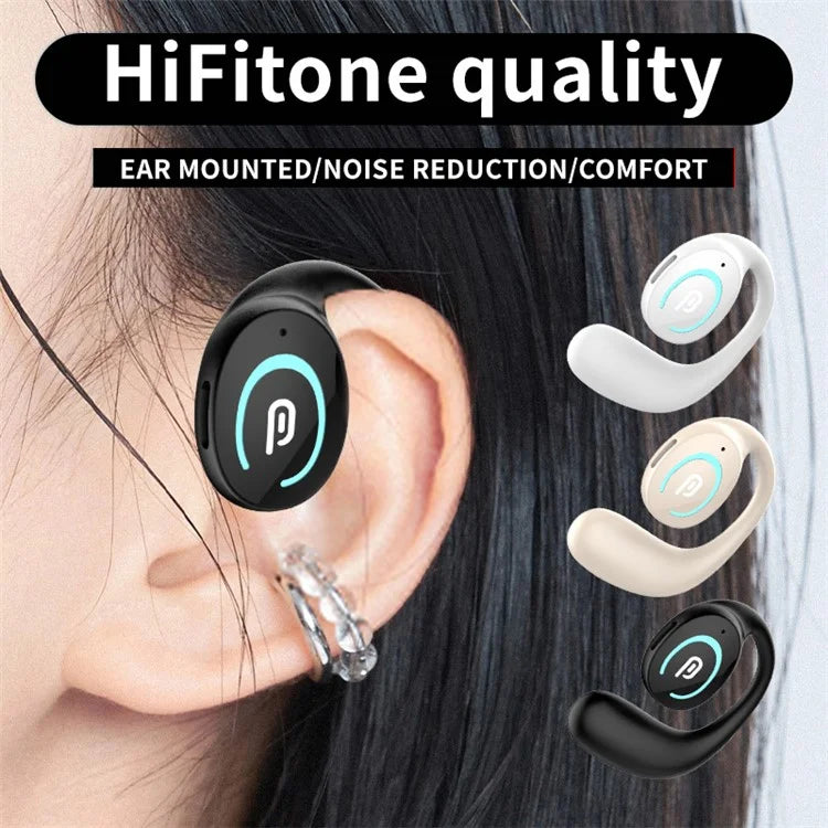 K9 Single Ear Bluetooth 5.3 Earhook Headset Bone Conduction Music Earphone
