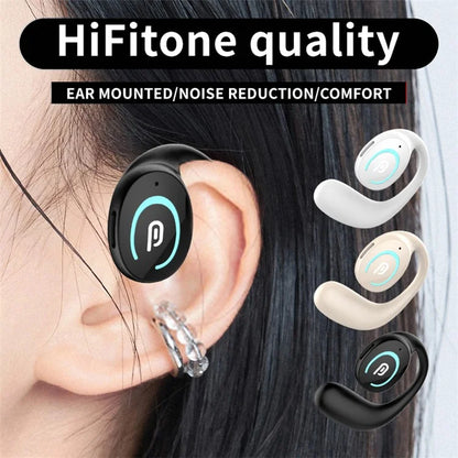 K9 Single Ear Bluetooth 5.3 Earhook Headset Bone Conduction Music Earphone